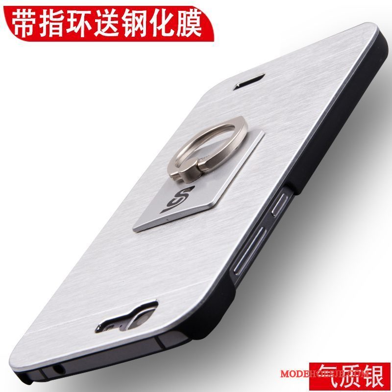Hoesje Huawei Ascend G7 Metaal Anti-fall Hard, Hoes Huawei Ascend G7 Bescherming Trendtelefoon