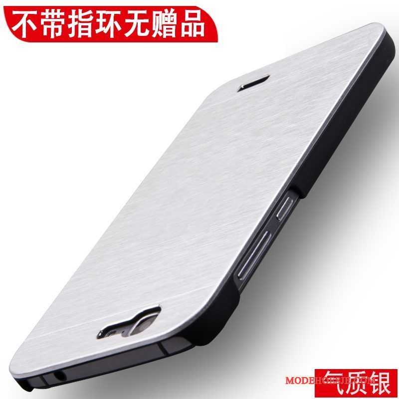 Hoesje Huawei Ascend G7 Metaal Telefoon Hard, Hoes Huawei Ascend G7 Bescherming Goud Anti-fall