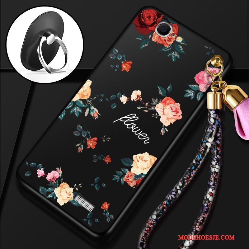 Hoesje Huawei Ascend G7 Siliconen Hanger Dun, Hoes Huawei Ascend G7 Bescherming Schrobbentelefoon