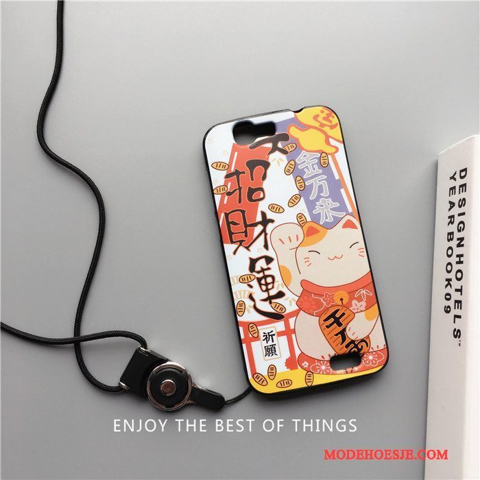 Hoesje Huawei Ascend G7 Siliconen Telefoon Anti-fall, Hoes Huawei Ascend G7 Bescherming Hanger Trend