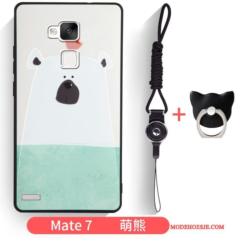 Hoesje Huawei Ascend Mate 7 Zakken Anti-falltelefoon, Hoes Huawei Ascend Mate 7 Kleur Trend Hanger