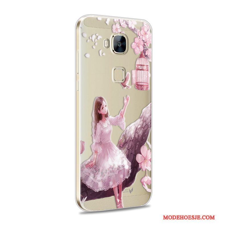 Hoesje Huawei G7 Plus Bescherming Telefoon Anti-fall, Hoes Huawei G7 Plus Zacht