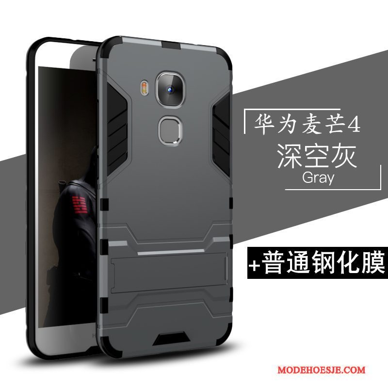 Hoesje Huawei G7 Plus Bescherming Telefoon Anti-fall, Hoes Huawei G7 Plus Zakken Trend Groen