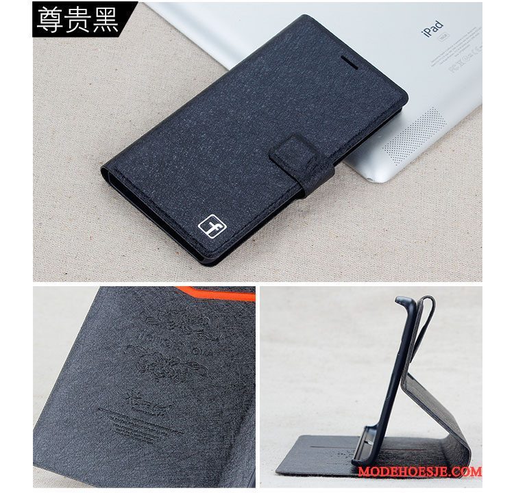 Hoesje Huawei G7 Plus Folio Wittelefoon, Hoes Huawei G7 Plus Leer