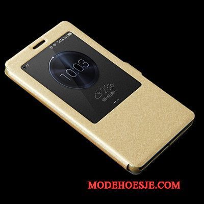 Hoesje Huawei G7 Plus Leer Roodtelefoon, Hoes Huawei G7 Plus Bescherming