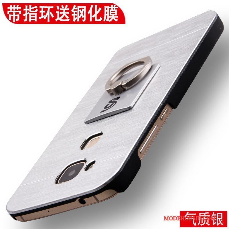 Hoesje Huawei G7 Plus Metaal Telefoon Hard, Hoes Huawei G7 Plus Bescherming Schrobben Anti-fall