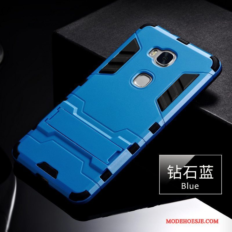 Hoesje Huawei G7 Plus Zakken Koel Persoonlijk, Hoes Huawei G7 Plus Bescherming Zilver Anti-fall