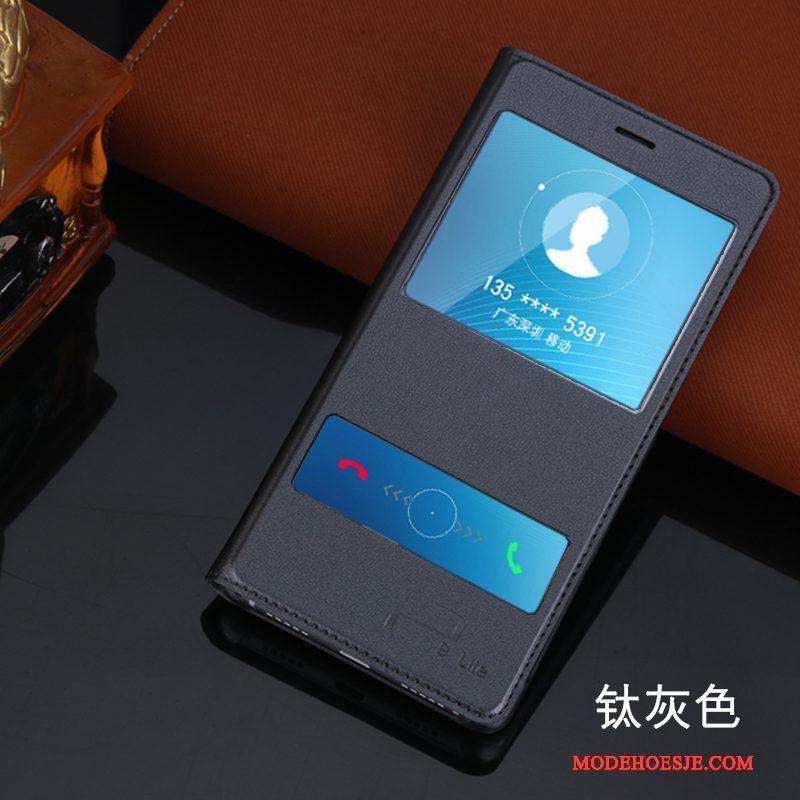 Hoesje Huawei G9 Lite Leer Telefoon Jeugd, Hoes Huawei G9 Lite Folio Anti-fall Dragon Patroon