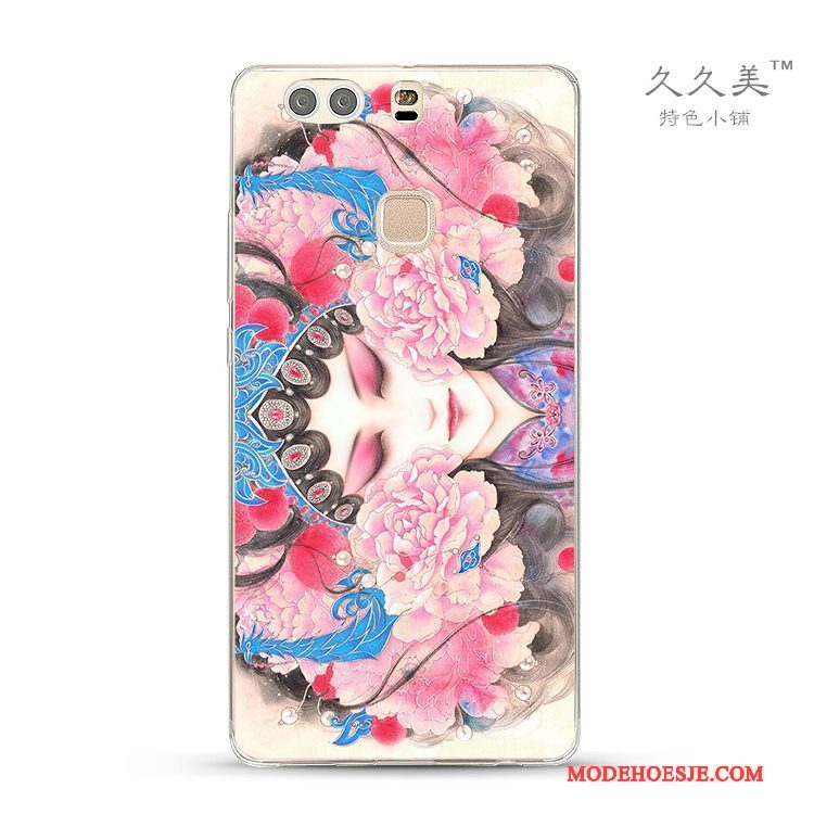 Hoesje Huawei G9 Lite Siliconen Anti-fall Chinese Stijl, Hoes Huawei G9 Lite Kleur Hua Dan Peking Opera