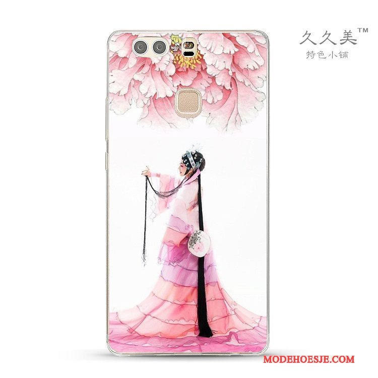 Hoesje Huawei G9 Lite Siliconen Anti-fall Chinese Stijl, Hoes Huawei G9 Lite Kleur Hua Dan Peking Opera