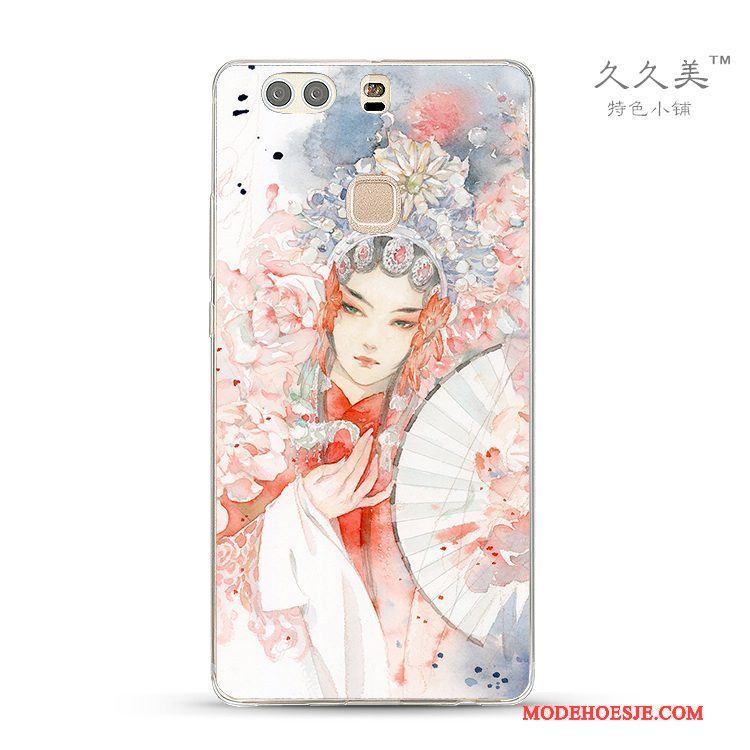 Hoesje Huawei G9 Lite Siliconen Anti-fall Chinese Stijl, Hoes Huawei G9 Lite Kleur Hua Dan Peking Opera