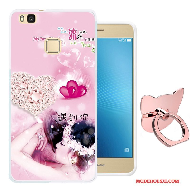 Hoesje Huawei G9 Lite Zacht Jeugd Roze, Hoes Huawei G9 Lite Bescherming Telefoon