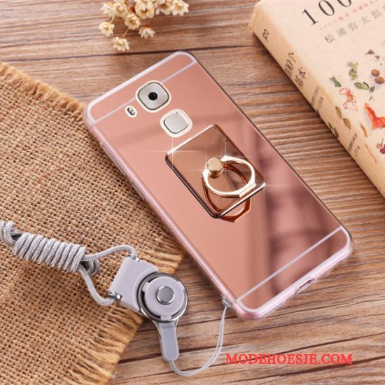 Hoesje Huawei G9 Plus Bescherming Hanger Persoonlijk, Hoes Huawei G9 Plus Siliconen Telefoon Spiegel