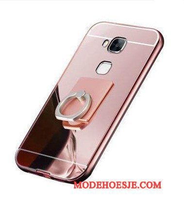 Hoesje Huawei G9 Plus Metaal Hardtelefoon, Hoes Huawei G9 Plus Bescherming Omlijsting Trend