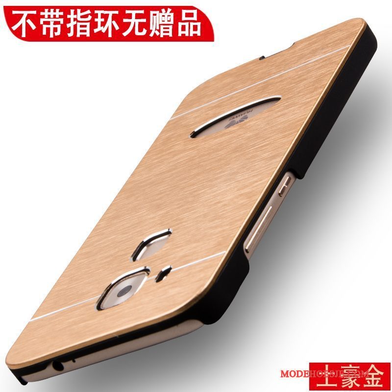 Hoesje Huawei G9 Plus Metaal Telefoon Ring, Hoes Huawei G9 Plus Bescherming Anti-fall Hard