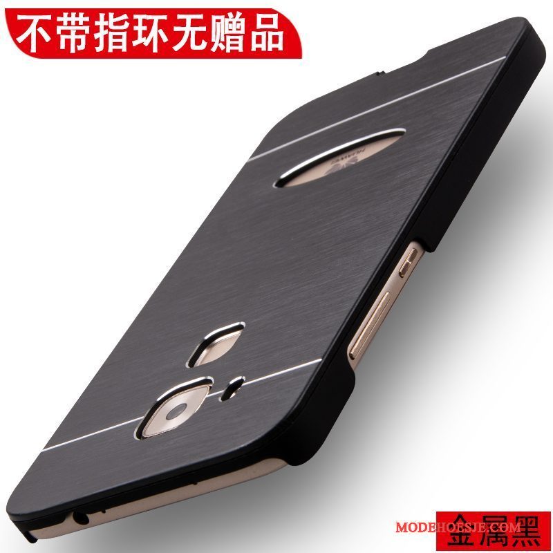 Hoesje Huawei G9 Plus Metaal Telefoon Ring, Hoes Huawei G9 Plus Bescherming Anti-fall Hard