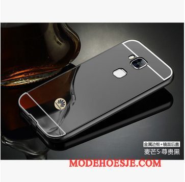 Hoesje Huawei G9 Plus Metaal Trend Spiegel, Hoes Huawei G9 Plus Bescherming Achterkleptelefoon