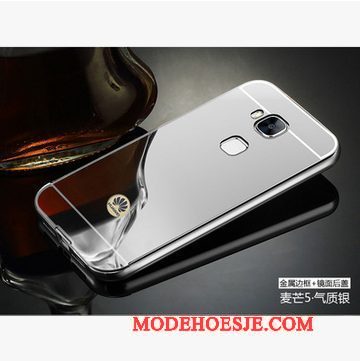 Hoesje Huawei G9 Plus Metaal Trend Spiegel, Hoes Huawei G9 Plus Bescherming Achterkleptelefoon