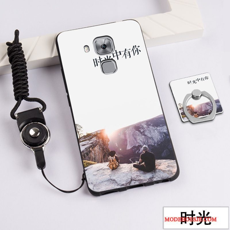 Hoesje Huawei G9 Plus Scheppend Anti-fall Persoonlijk, Hoes Huawei G9 Plus Siliconen Hangertelefoon