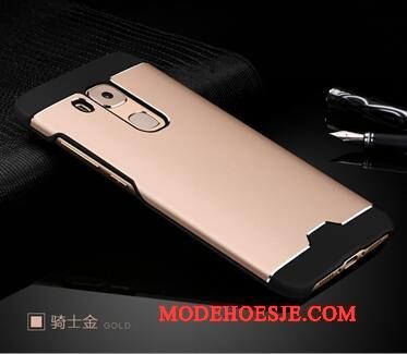 Hoesje Huawei G9 Plus Scheppend Zilver Magnetisch, Hoes Huawei G9 Plus Bescherming Schrobben Anti-fall