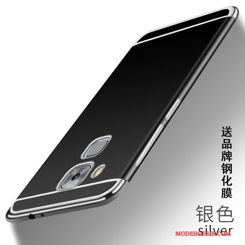 Hoesje Huawei G9 Plus Siliconen Anti-fall Donkerblauw, Hoes Huawei G9 Plus Zakken Telefoon