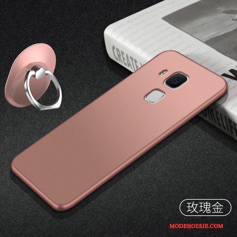 Hoesje Huawei G9 Plus Zakken Anti-fall Trend, Hoes Huawei G9 Plus Siliconen Roodtelefoon