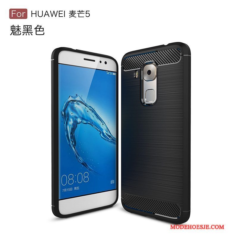 Hoesje Huawei G9 Plus Zakken Anti-falltelefoon, Hoes Huawei G9 Plus Zacht Persoonlijk Rood