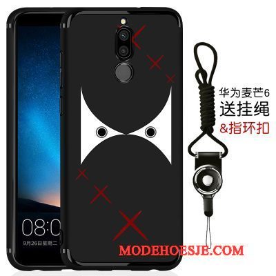 Hoesje Huawei Mate 10 Lite Bescherming Anti-fall Schrobben, Hoes Huawei Mate 10 Lite Zacht Zuiver Dun