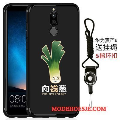 Hoesje Huawei Mate 10 Lite Bescherming Anti-fall Schrobben, Hoes Huawei Mate 10 Lite Zacht Zuiver Dun