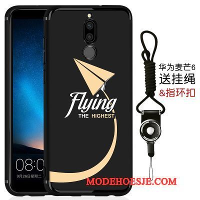 Hoesje Huawei Mate 10 Lite Bescherming Anti-fall Schrobben, Hoes Huawei Mate 10 Lite Zacht Zuiver Dun