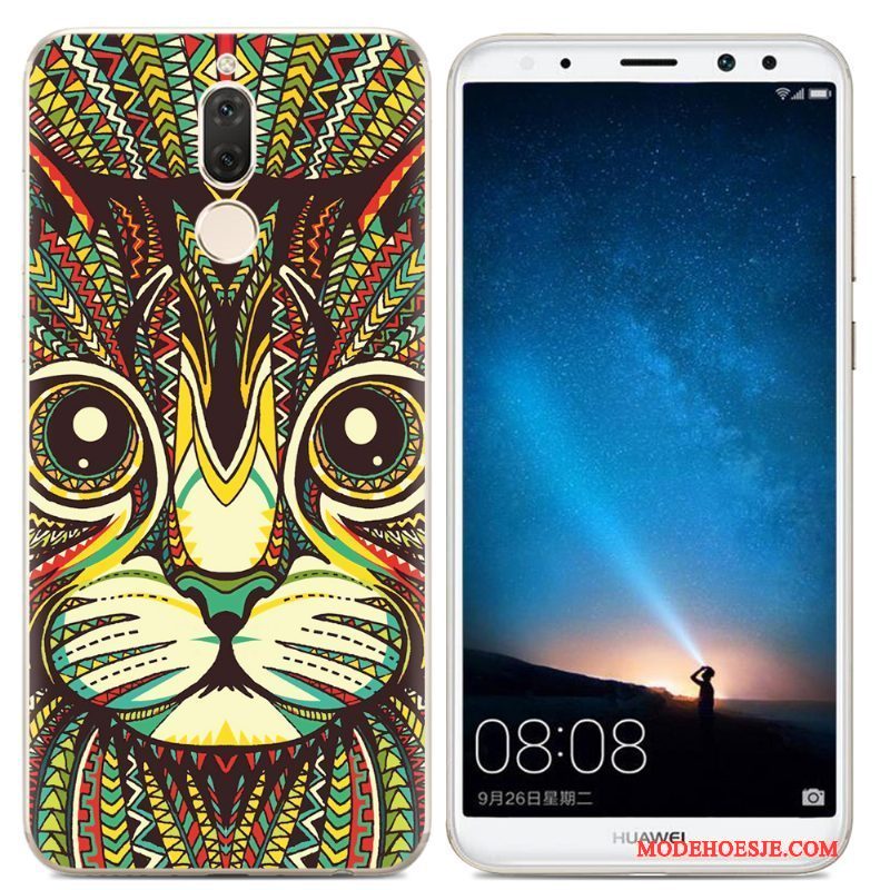 Hoesje Huawei Mate 10 Lite Bescherming Trendtelefoon, Hoes Huawei Mate 10 Lite Kleur Doorzichtig