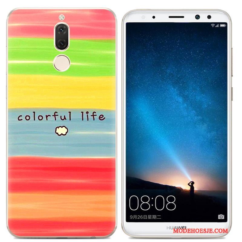 Hoesje Huawei Mate 10 Lite Bescherming Trendtelefoon, Hoes Huawei Mate 10 Lite Kleur Doorzichtig