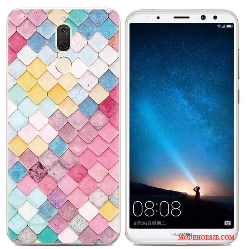 Hoesje Huawei Mate 10 Lite Bescherming Trendtelefoon, Hoes Huawei Mate 10 Lite Kleur Doorzichtig