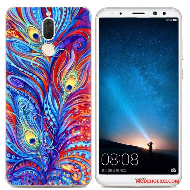 Hoesje Huawei Mate 10 Lite Bescherming Trendtelefoon, Hoes Huawei Mate 10 Lite Kleur Doorzichtig