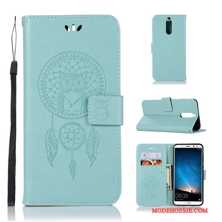 Hoesje Huawei Mate 10 Lite Folio Anti-fall, Hoes Huawei Mate 10 Lite Zakken