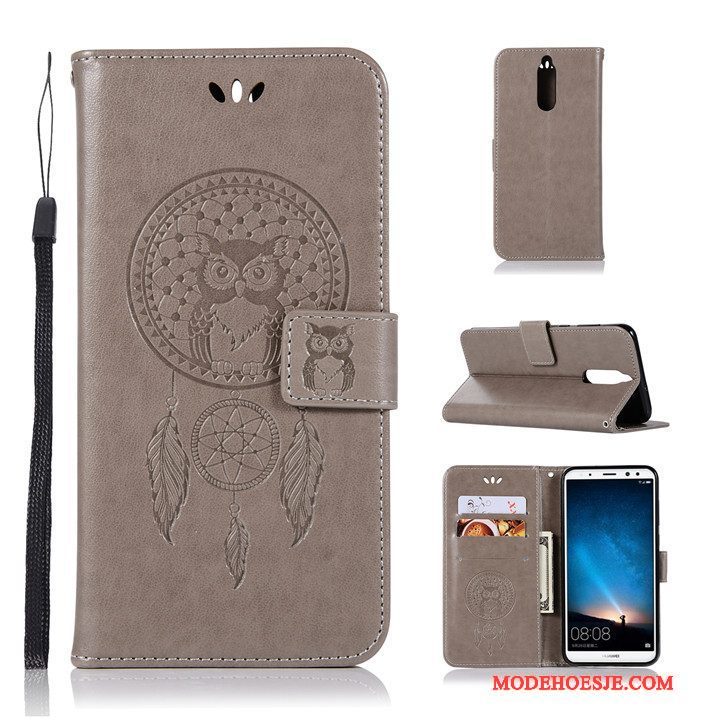 Hoesje Huawei Mate 10 Lite Folio Anti-fall, Hoes Huawei Mate 10 Lite Zakken