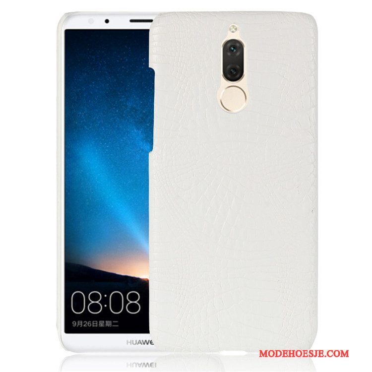 Hoesje Huawei Mate 10 Lite Leer Anti-falltelefoon, Hoes Huawei Mate 10 Lite Bescherming Hard Oranje