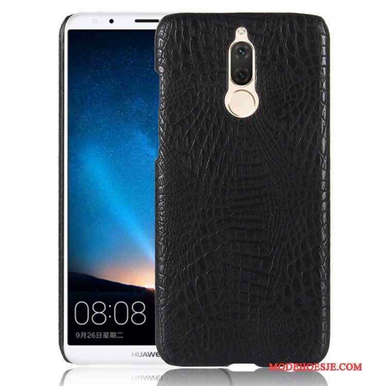 Hoesje Huawei Mate 10 Lite Leer Anti-falltelefoon, Hoes Huawei Mate 10 Lite Bescherming Hard Oranje