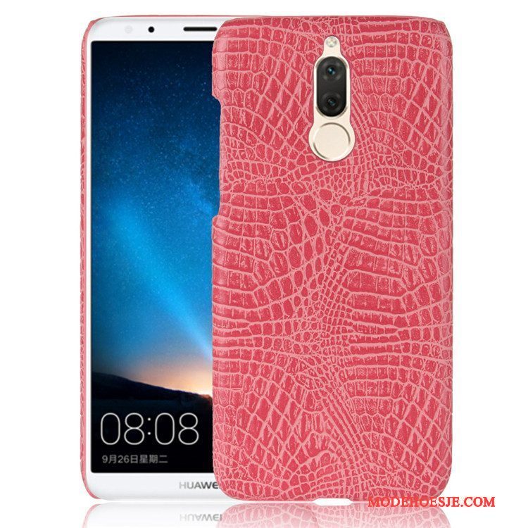 Hoesje Huawei Mate 10 Lite Leer Anti-falltelefoon, Hoes Huawei Mate 10 Lite Bescherming Hard Oranje