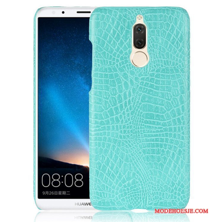 Hoesje Huawei Mate 10 Lite Leer Anti-falltelefoon, Hoes Huawei Mate 10 Lite Bescherming Hard Oranje