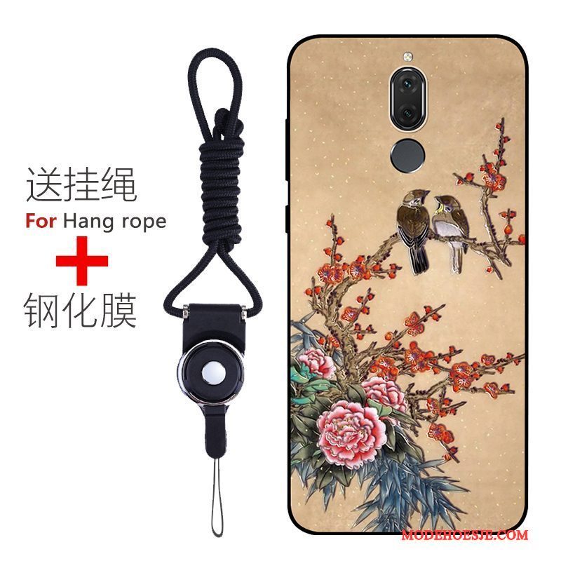 Hoesje Huawei Mate 10 Lite Zacht Pas Patroon, Hoes Huawei Mate 10 Lite Bescherming Anti-fall Schrobben