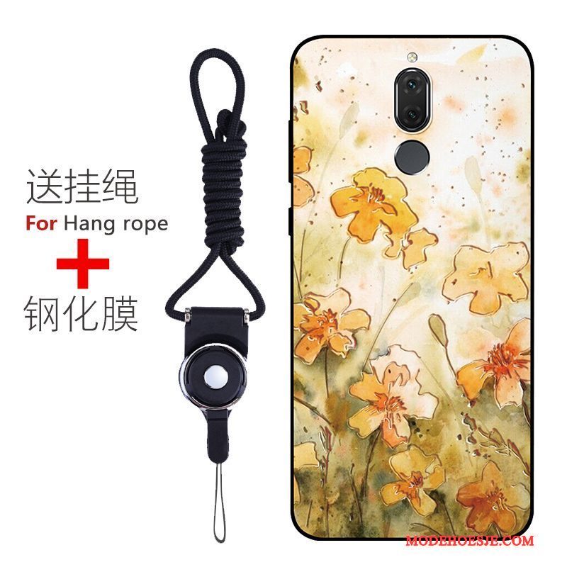 Hoesje Huawei Mate 10 Lite Zacht Pas Patroon, Hoes Huawei Mate 10 Lite Bescherming Anti-fall Schrobben