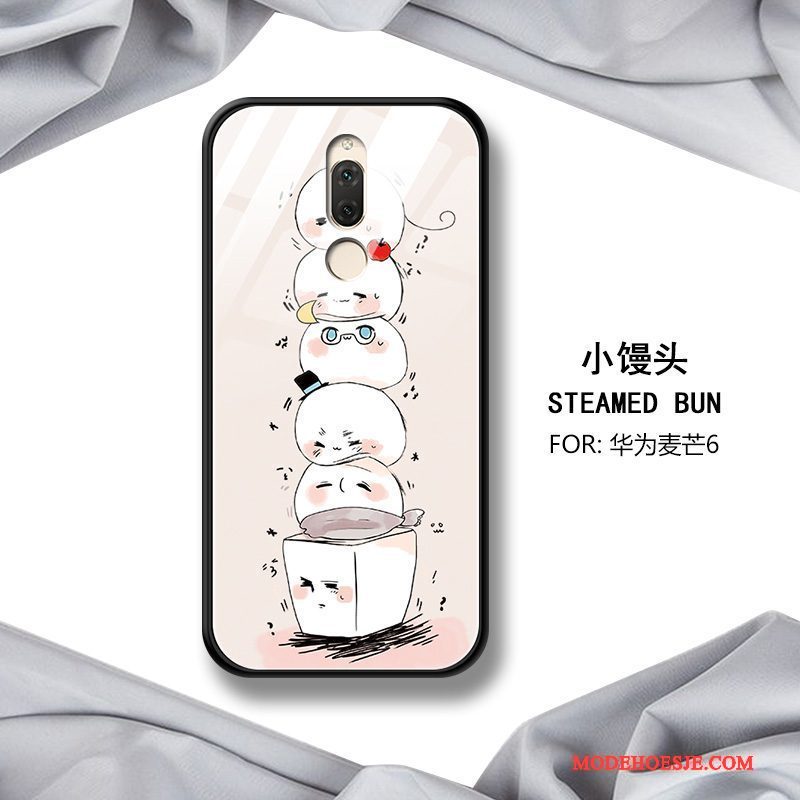 Hoesje Huawei Mate 10 Lite Zakken Telefoon Tempereren, Hoes Huawei Mate 10 Lite Kleur Skärmskydd Anti-fall