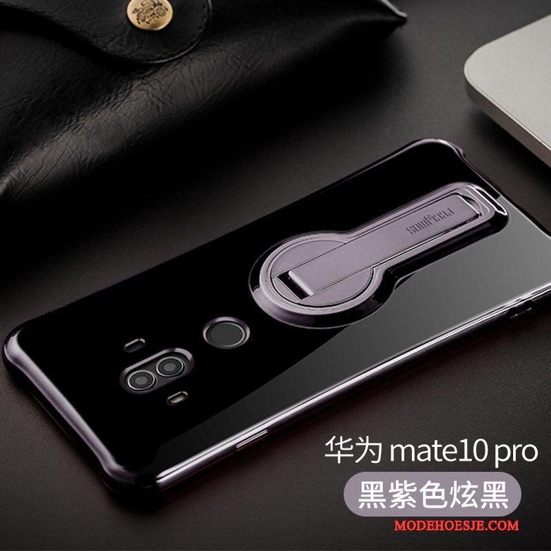 Hoesje Huawei Mate 10 Pro Bescherming Anti-falltelefoon, Hoes Huawei Mate 10 Pro Ondersteuning Roze Trend