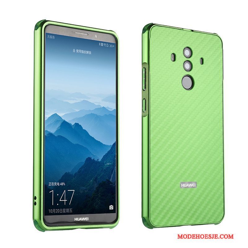 Hoesje Huawei Mate 10 Pro Metaal Anti-falltelefoon, Hoes Huawei Mate 10 Pro Scheppend Trend Roze