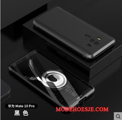 Hoesje Huawei Mate 10 Pro Scheppend Blauwtelefoon, Hoes Huawei Mate 10 Pro Zakken Dun Anti-fall