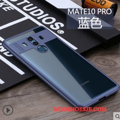 Hoesje Huawei Mate 10 Pro Siliconen Telefoon Persoonlijk, Hoes Huawei Mate 10 Pro Zacht Rood Anti-fall