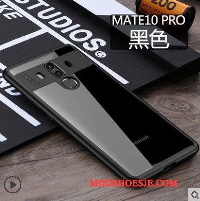 Hoesje Huawei Mate 10 Pro Siliconen Telefoon Persoonlijk, Hoes Huawei Mate 10 Pro Zacht Rood Anti-fall