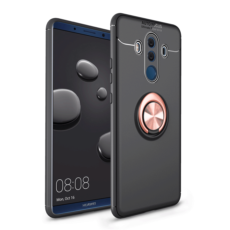 Hoesje Huawei Mate 10 Pro Zacht Auto Zwart, Hoes Huawei Mate 10 Pro Siliconen Telefoon Anti-fall