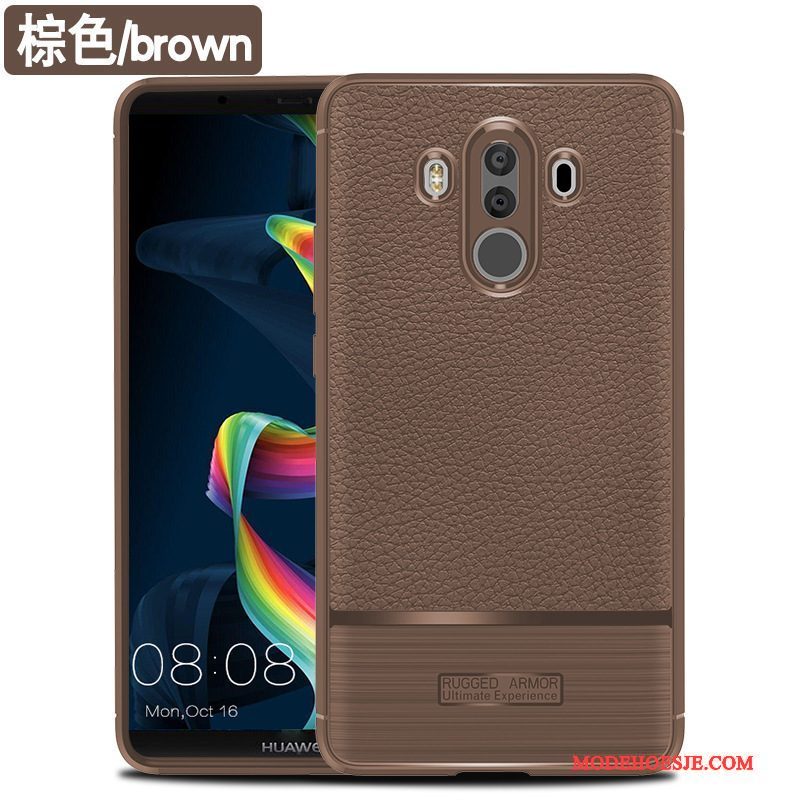 Hoesje Huawei Mate 10 Pro Zacht Rood Anti-fall, Hoes Huawei Mate 10 Pro Bescherming Telefoon